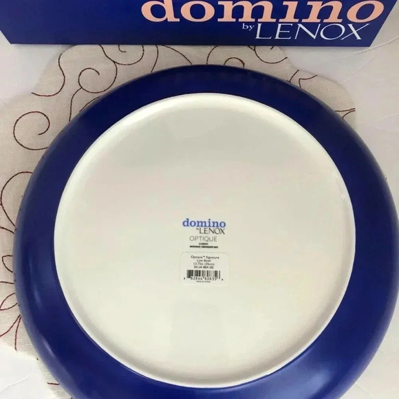 NEW Domino by Lenox Optique Low Serving Bowl 14" #884185 - Picture 3 of 4
